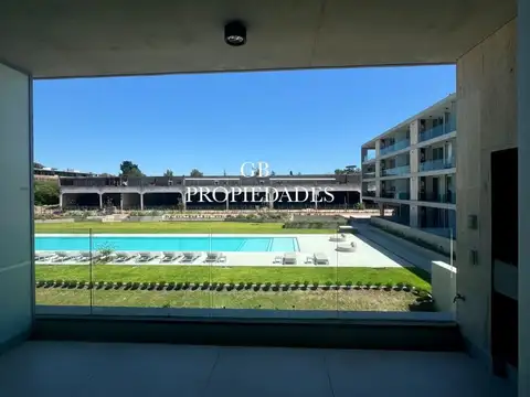 Alquiler Departamento en Prana San Isidro, vista a la pileta