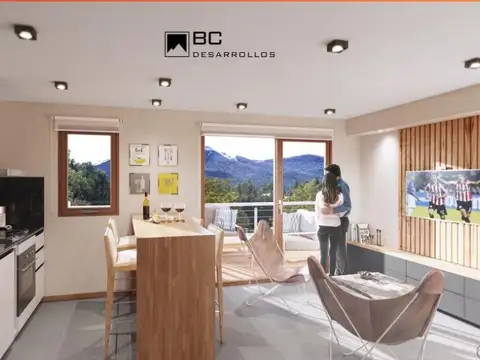 VENTA Departamento céntrico 2 amb 61m2 - 1P H en pozo calidad premium, El Once, Villa la Angostura