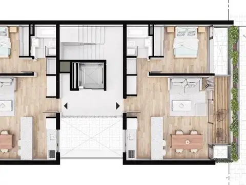 Departamento en Venta con 1 cocheras