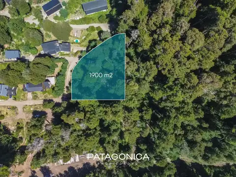 VENTA- Terreno plano con vista lago/montañas B°Manzano Chico, Villa la Angostura