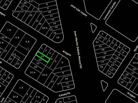 Terreno en Venta de 371,0 m2