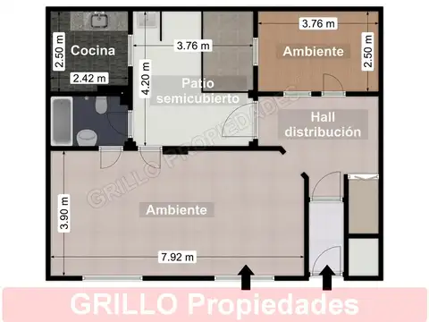 Oficina en Alquiler 40 años