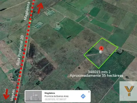 Campo en venta - 35 hectáreas - Agrícola - Ganadero - Magdalena