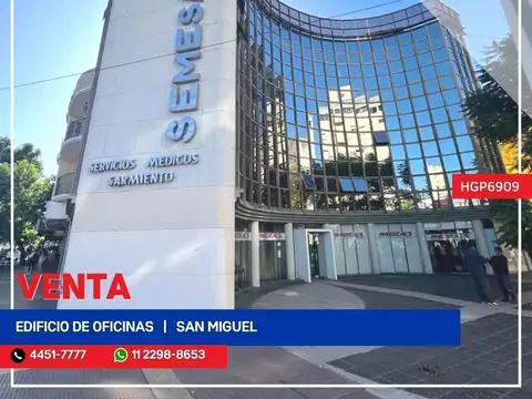 Edificio - Venta - Argentina, San Miguel - Av. Pres. Juan Domingo Peron 1808