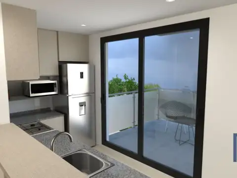 Departamento 3 ambientes con 1 baño