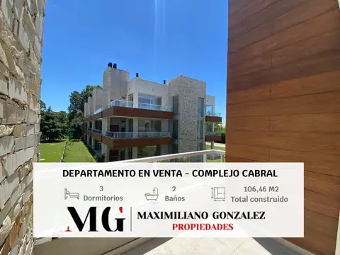 Departamento venta  Complejo Cabral Canning