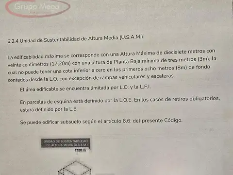 Terreno en Venta de 342,0 m2