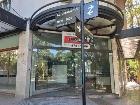 Av. JURAMENTO  esquina 11 DE SEPTIEMBRE - Local UNICO en ESQUINA - venta con renta