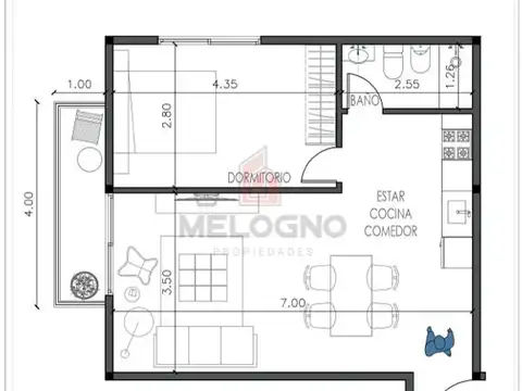 Oficina en Venta al Sur