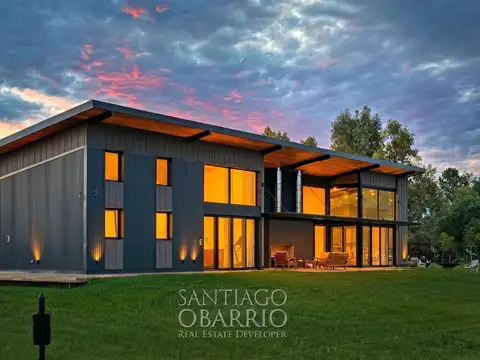 Excelente casa moderna en Venta de 360m2 en lote de 24.000m2 en El Argentino Farm Club 100