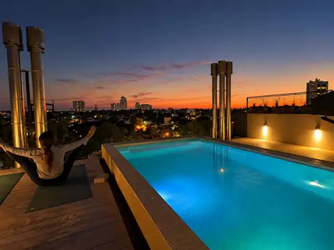Dos deptos (186m2) en venta en block 2 coch. en Tigre centro