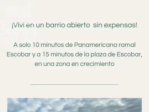 Terreno en Venta en Barrio Belén, USD 25.140