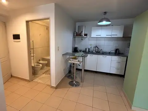 Departamento Monoambiente con 1 baño