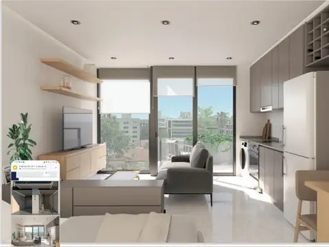 Departamento MONOAMBIENTE a estrenar en pozo