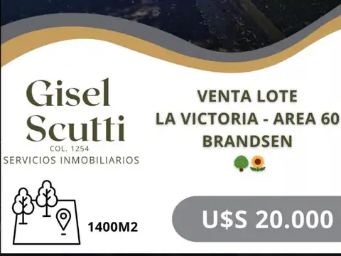 Venta Lote La Victoria Area 60