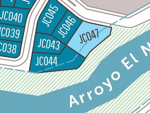 Gran Oportunidad Lote 1600 M2 Al Arroyo Entrada Jardines