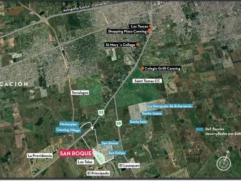 Terreno en Venta en San Roque, USD 42.250