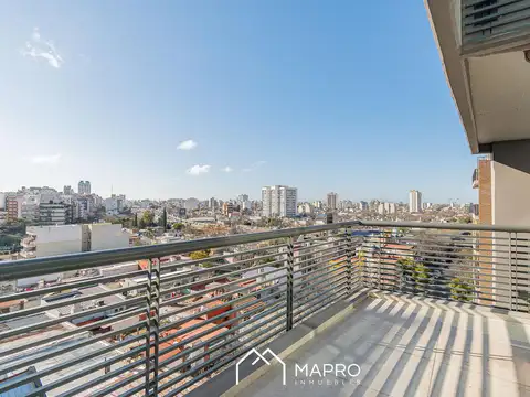 Unico 3 ambientes con balcon aterrazado y amenities en Parque Chacabuco