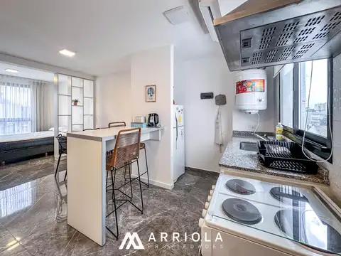Departamento Monoambiente con 1 baño