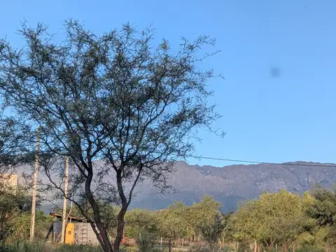 Se vende terreno con vista a la montaña en Villa de las Rosas, Traslasierra, Cordoba