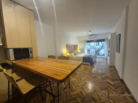 Departamento en Alquiler Temporario Mensual Amoblado en Recoleta 1 Amb