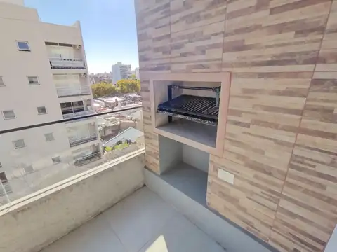 Chacarita excelente monoambiente super luminoso al frente con balcón, parrilla individual y amenities