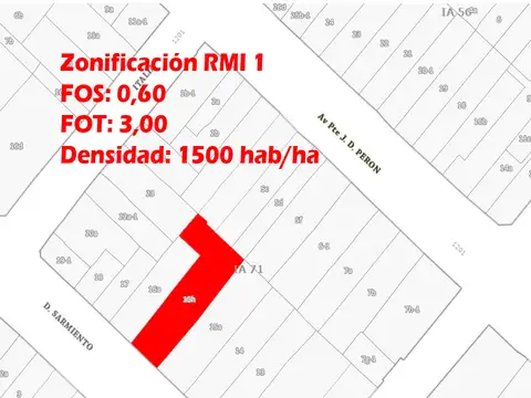 Terreno en Venta en Centro, USD 500.000