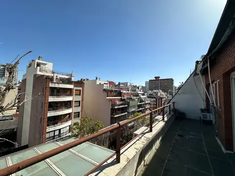 SEMIPISO IMPRESIONANTE VISTA DESDE  BALCON TERRAZA SOL 86,66 m2 (2 Baños)