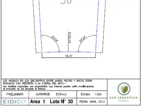 Terreno en Venta en San Sebastian, USD 35.000