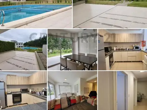 Departamento tipo casa de 3 ambientes con parque propio en El Palmar Nordelta