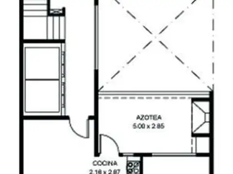 Departamento en Venta de Monoambiente