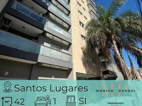 Departamento 2 ambientes en venta en Santos Lugares