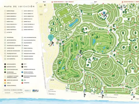 Terreno en Venta en Barrio Cerrado Costa Esmeralda, USD 69.900