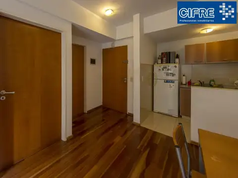Departamento 2 ambientes con 1 baño