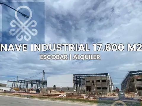 Nave industrial en alquiler de 17.600 m2 en Plaza industrial Escobar