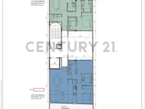 Departamento en Venta de 2 dormitorios