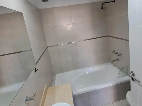 Departamento 2 ambientes con 2 baños