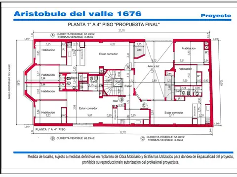 Departamento en venta a estrenar en Barracas, CABA