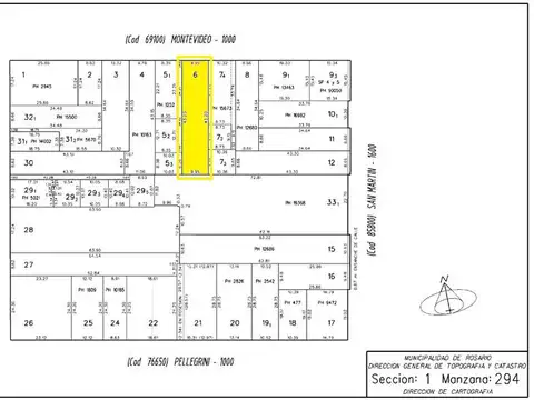 Venta Terreno Montevideo 1045
