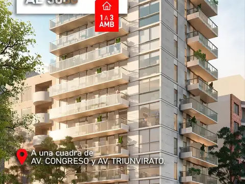 Departamento en Venta de 2 ambientes