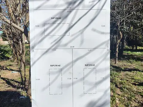 Terreno en Venta de 250,0 m2