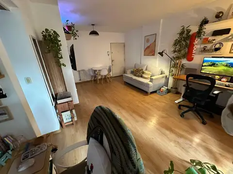 Departamento 2 ambientes con 1 baño