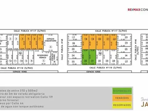 Terreno en Venta en Reconquista, USD 17.000