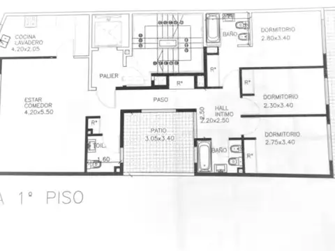 4 Amb con Parilla, 2 Patios y Cochera Belgrano - Virrey del Pino 2400 1