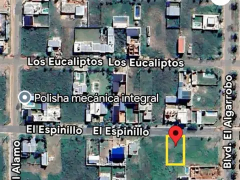 El Espinillo entre El Alamo