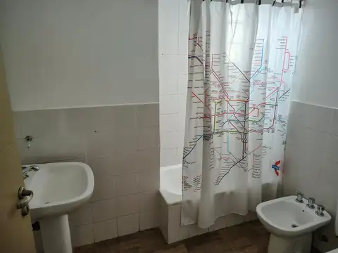Departamento 2 ambientes con 1 baño