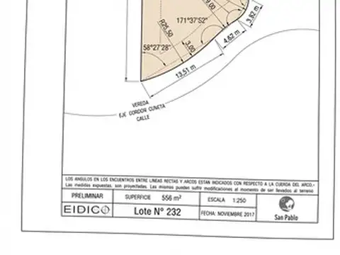 Terreno en VENTA en Pilar | Dentro de barrio privado SAN PABLO | 552 mtrs.