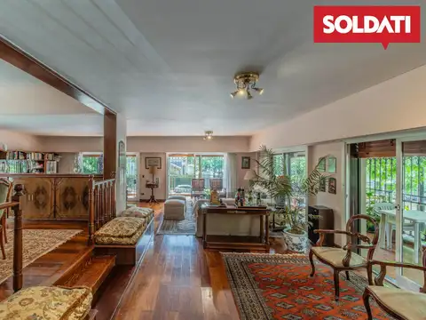 Imponente piso de 5 ambientes con terraza propia en lo mejor de Belgrano R