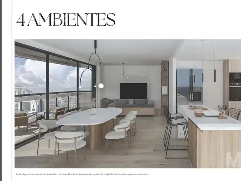 Departamento en Venta en Parque Centenario, USD 395.000