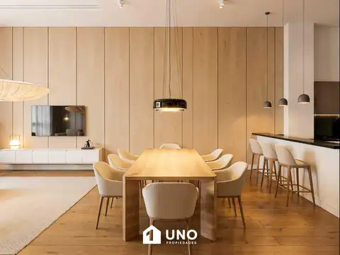 Departamento 2 ambientes con 2 baños
